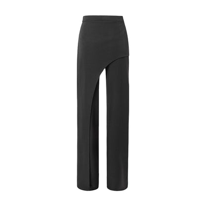 High waist mopping casual pants