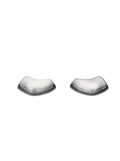 S925 Brushed earrings B2148