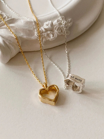 S925 Accident Love Necklace B2571
