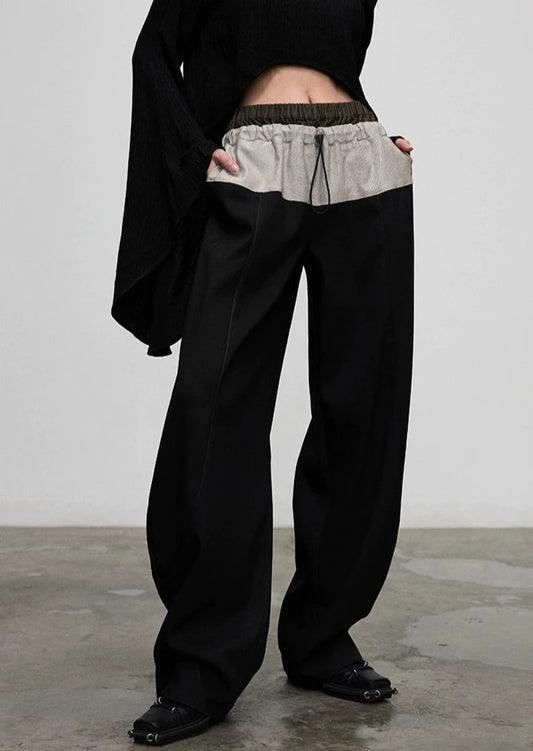 Two-piece wide pants B2530
