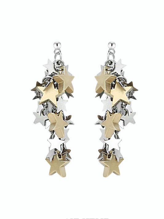 Star tassel earrings B2407