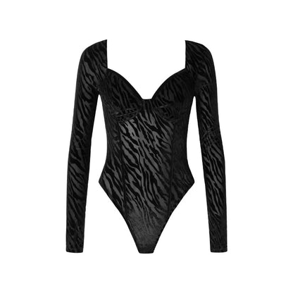 Black generous neck jumpsuit