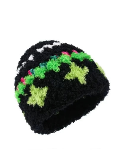 Hand hook knit hat B2337