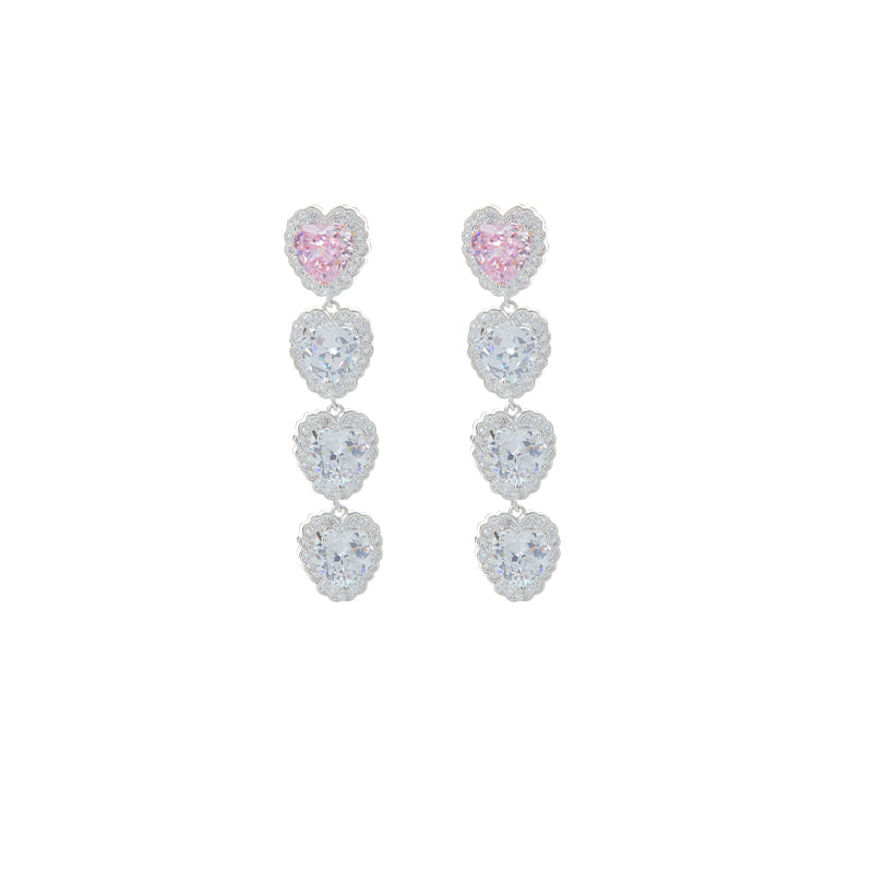 Love Heart Baroque Earrings B1564