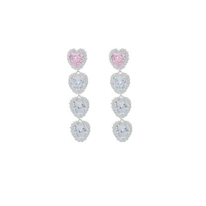 Love Heart Baroque Earrings B1564