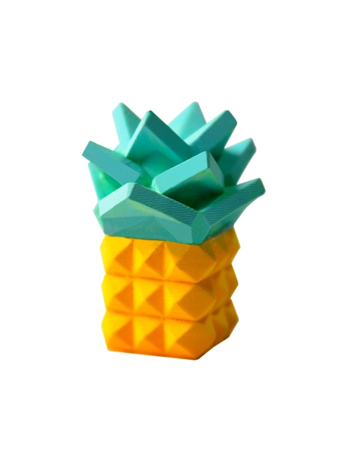 Polygon Square Pineapple Earrings B1241