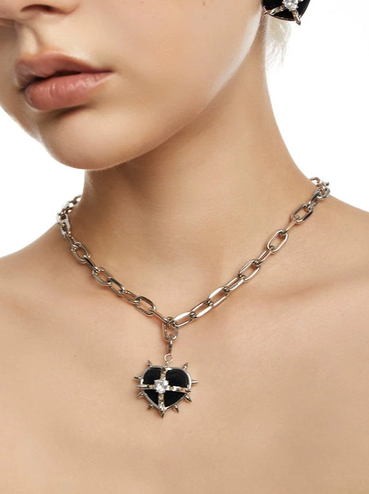 Spy club chain necklace B2309