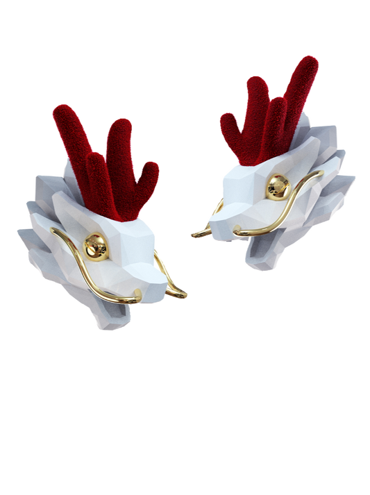 Dragon earrings B2386