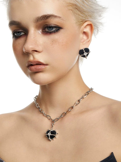 Spy club chain necklace B2309