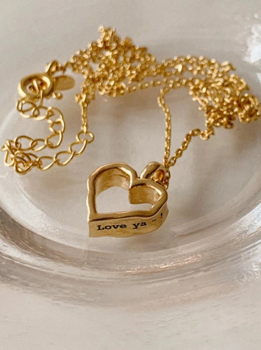 S925 Accident Love Necklace B2571