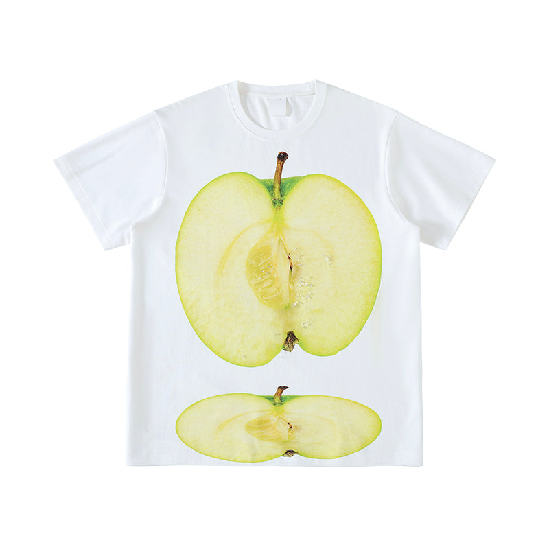 フレッシュグリーンアップルTシャツ　B1965