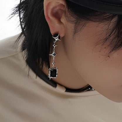 Long high street earrings B1355