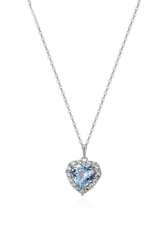 Angel heart necklace B1756