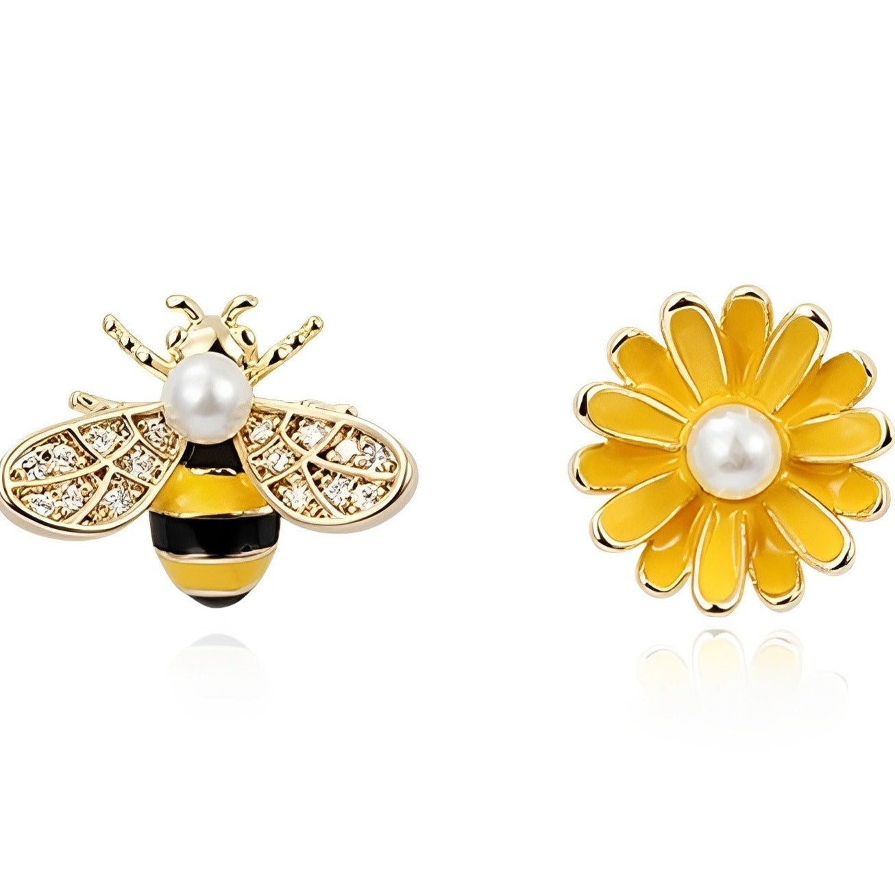 Bee earrings B1370
